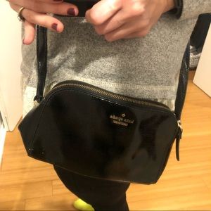 Black Kate Spade Leather Crossbody